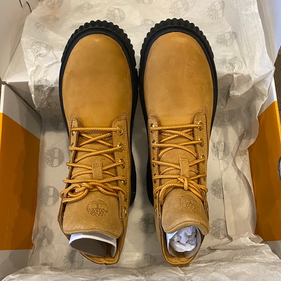 Timberland Greyfield Wheat Nubuck Ankle Boots Bootie Shoes Flats Multi Size NEW - Picture 8 of 8